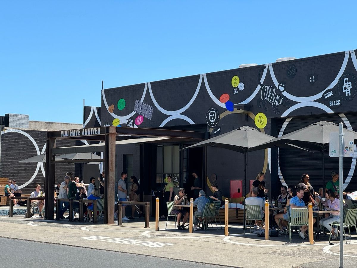 Code Black Coffee - HQ in Brunswick, Victoria.