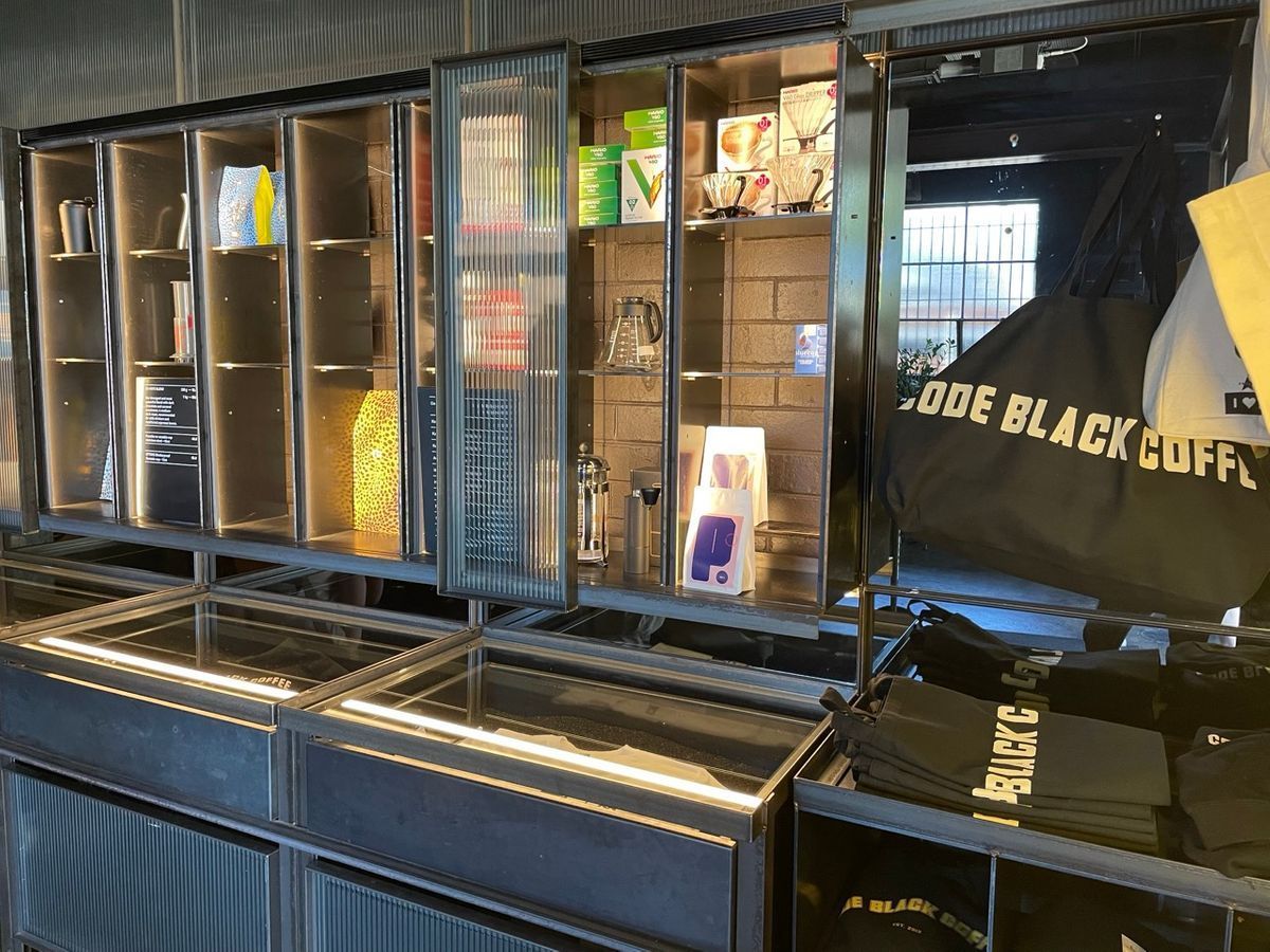 Code Black Coffee - HQ in Brunswick, Victoria.