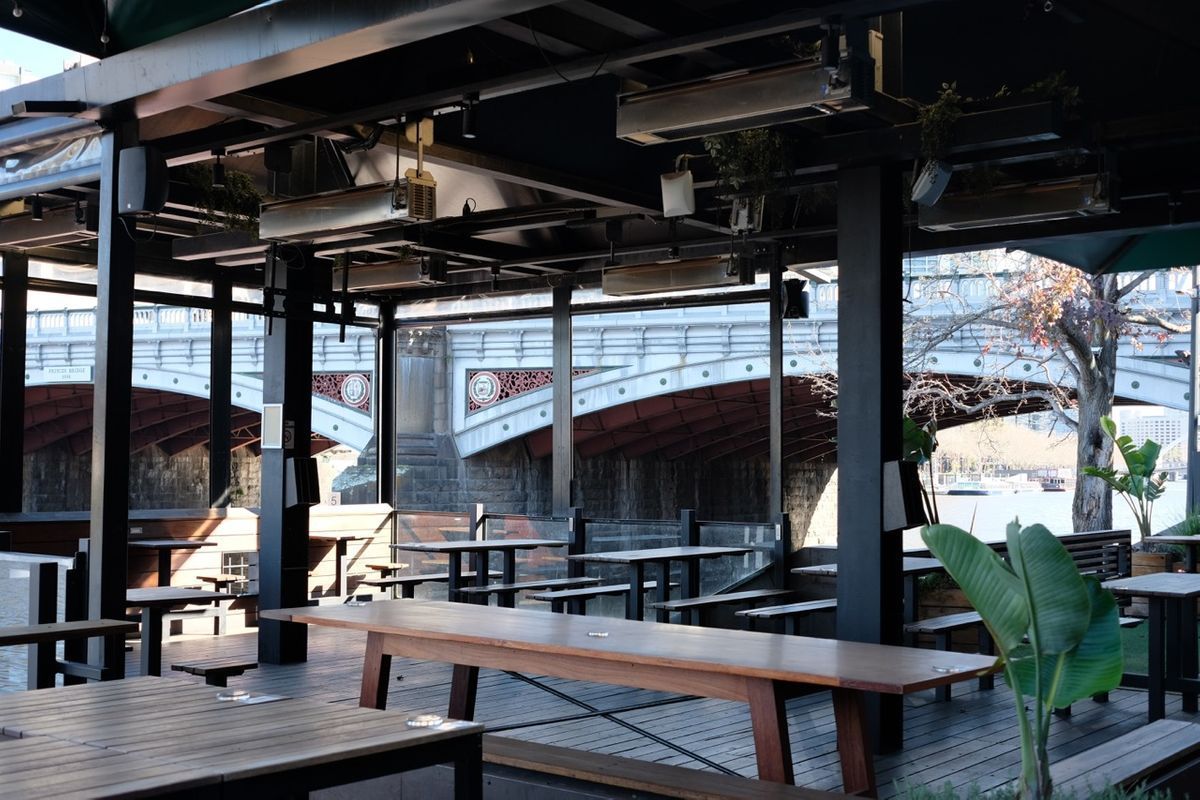 Riverland Bar in Melbourne, Victoria.