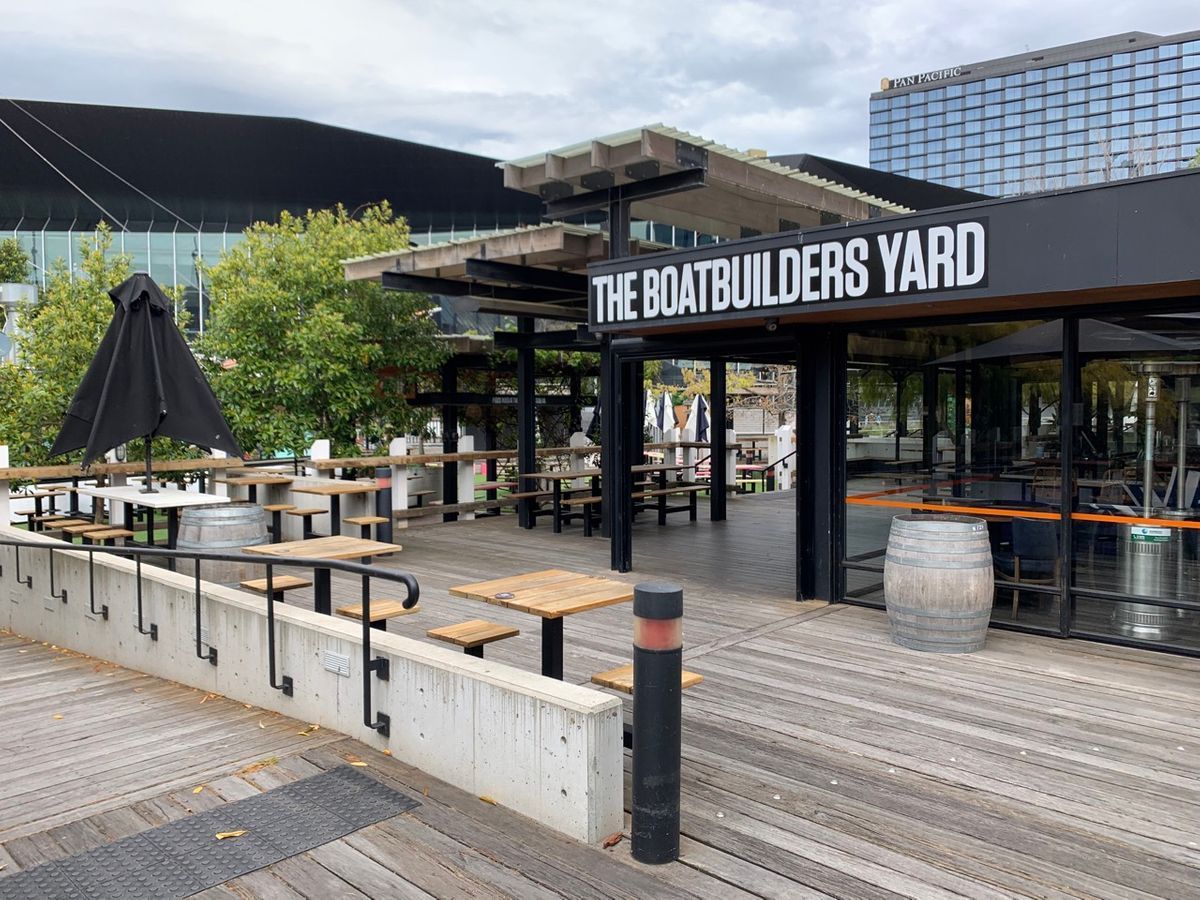 The Boatbuilders Yard in South Wharf, Victoria.
