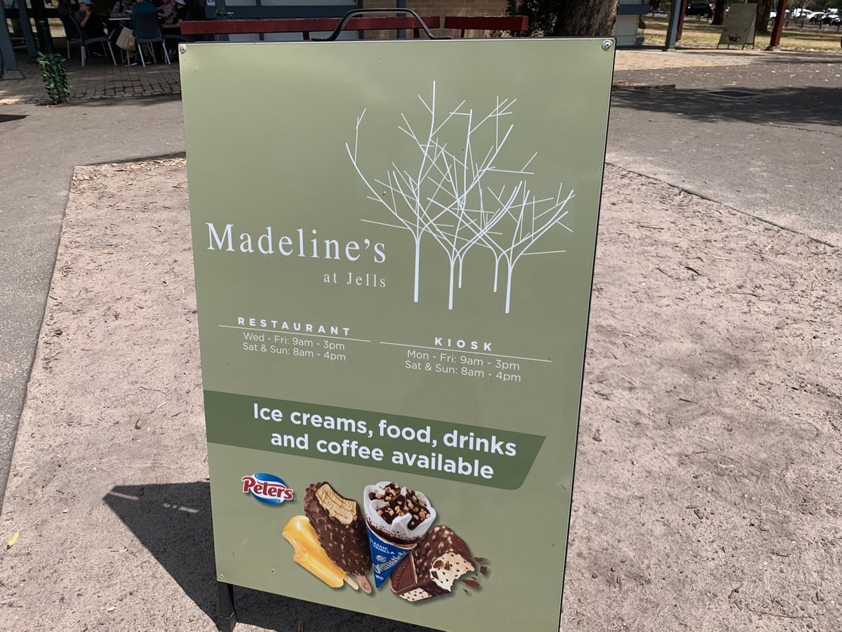 Madeline's at Jells in Wheelers Hill, Victoria.