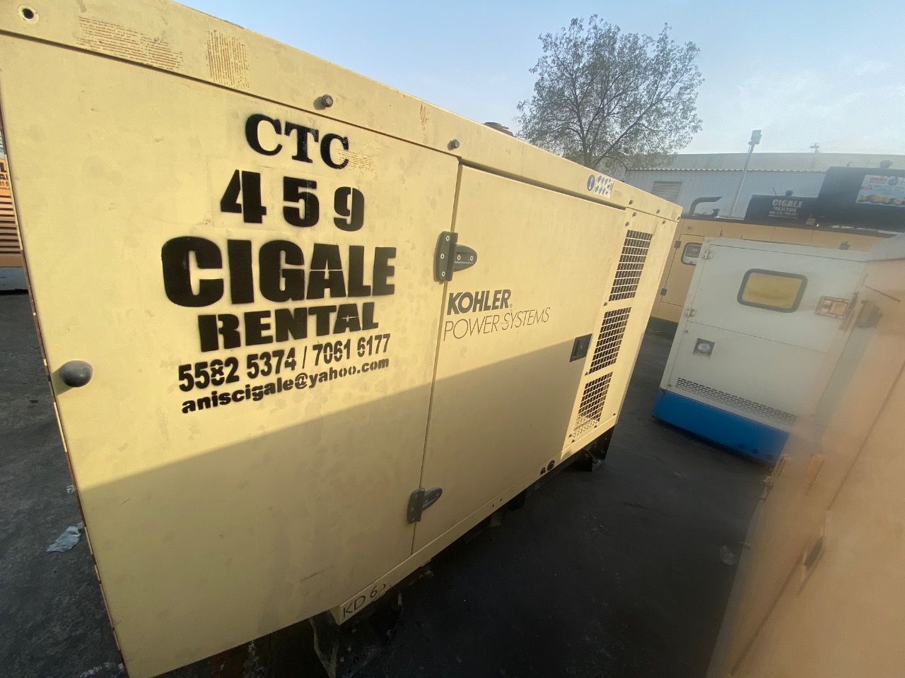 CTC 459 - Kohler 66KVA — Front