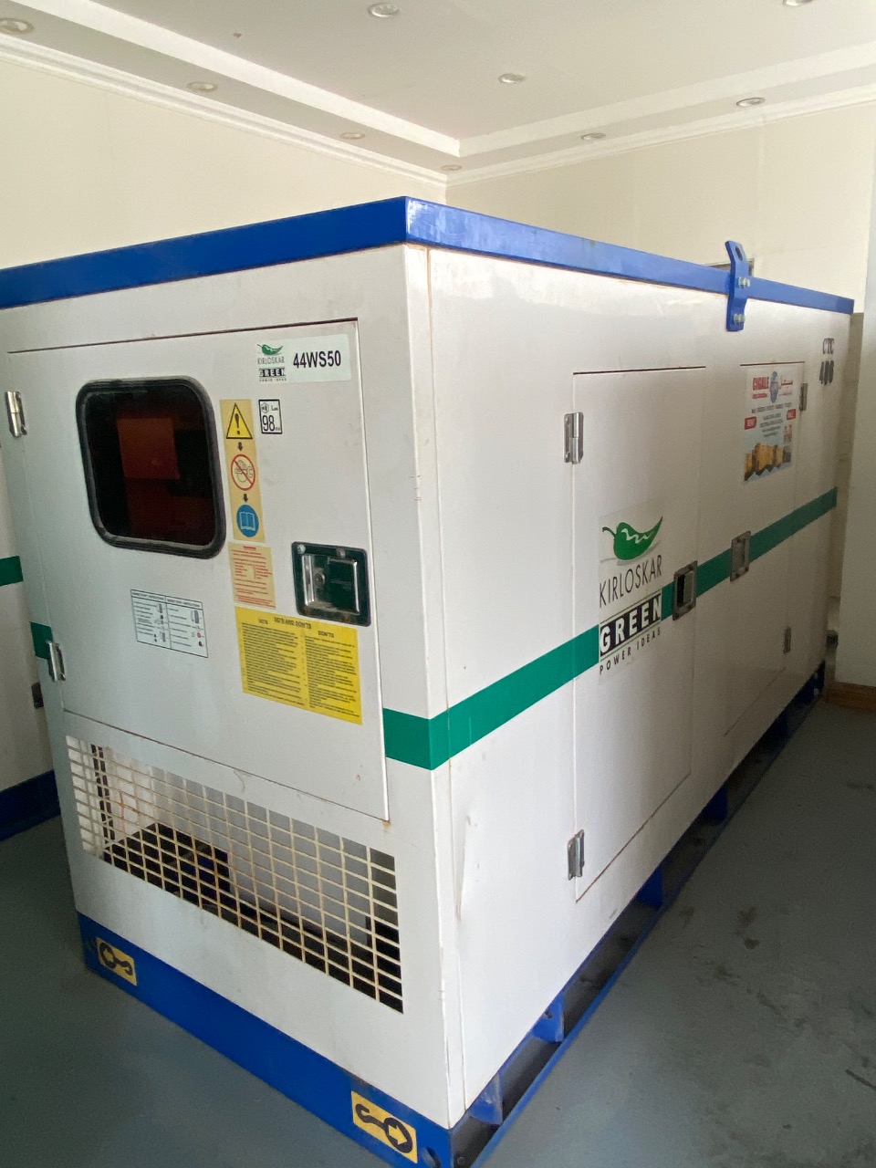 CTC 406 Kirloskar 40KVA — Front