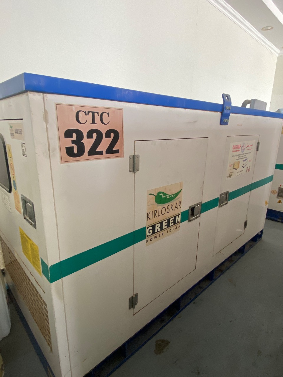 Ctc 322 Kirloskar 40 kva — Front
