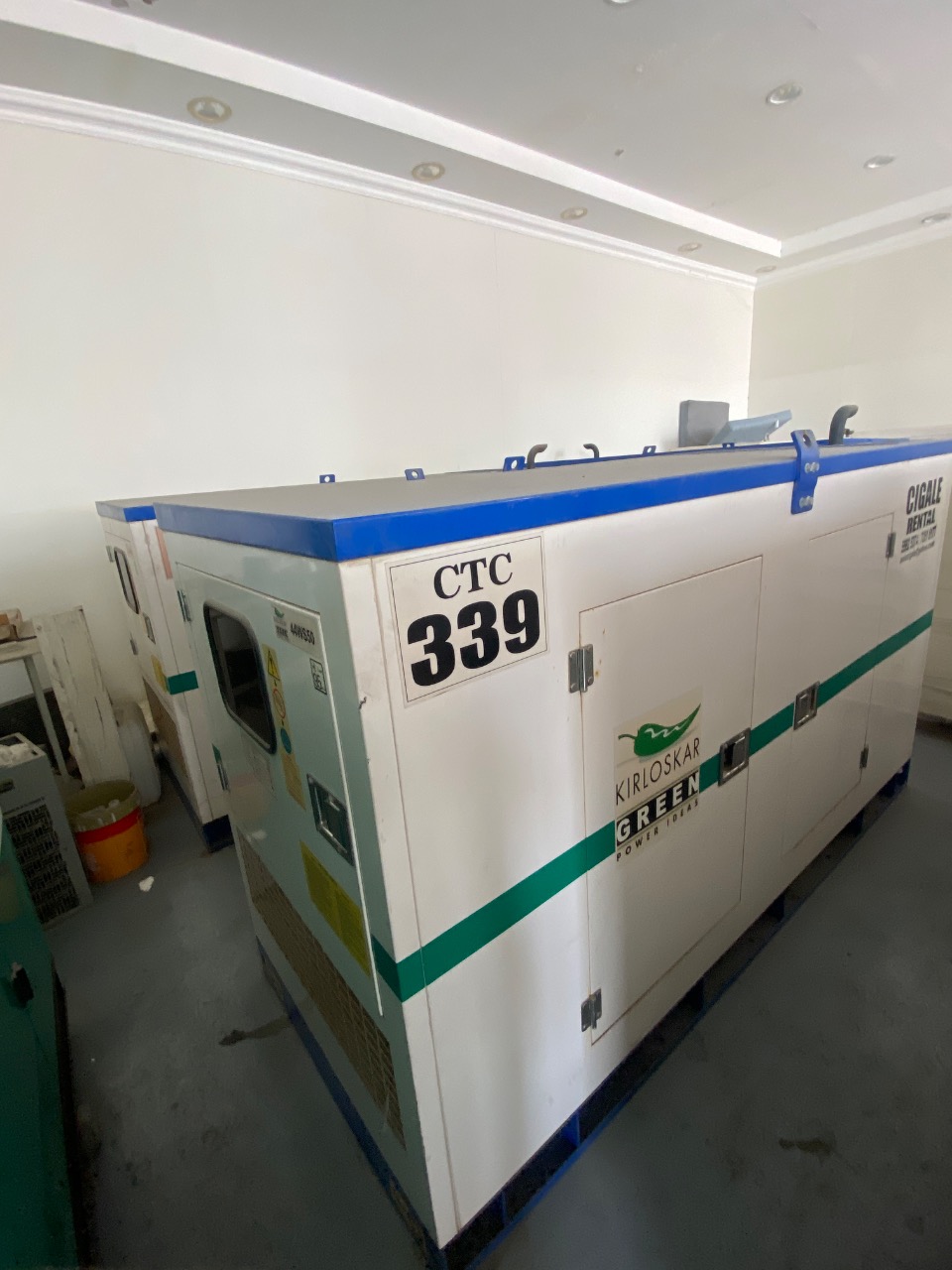 Ctc 339 Kirloskar 40 kVA prime · 44 kVA standby — photo 2