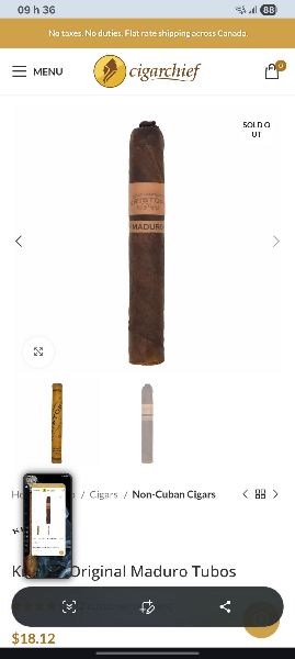 Kristoff Maduro shared by Cigar AI member