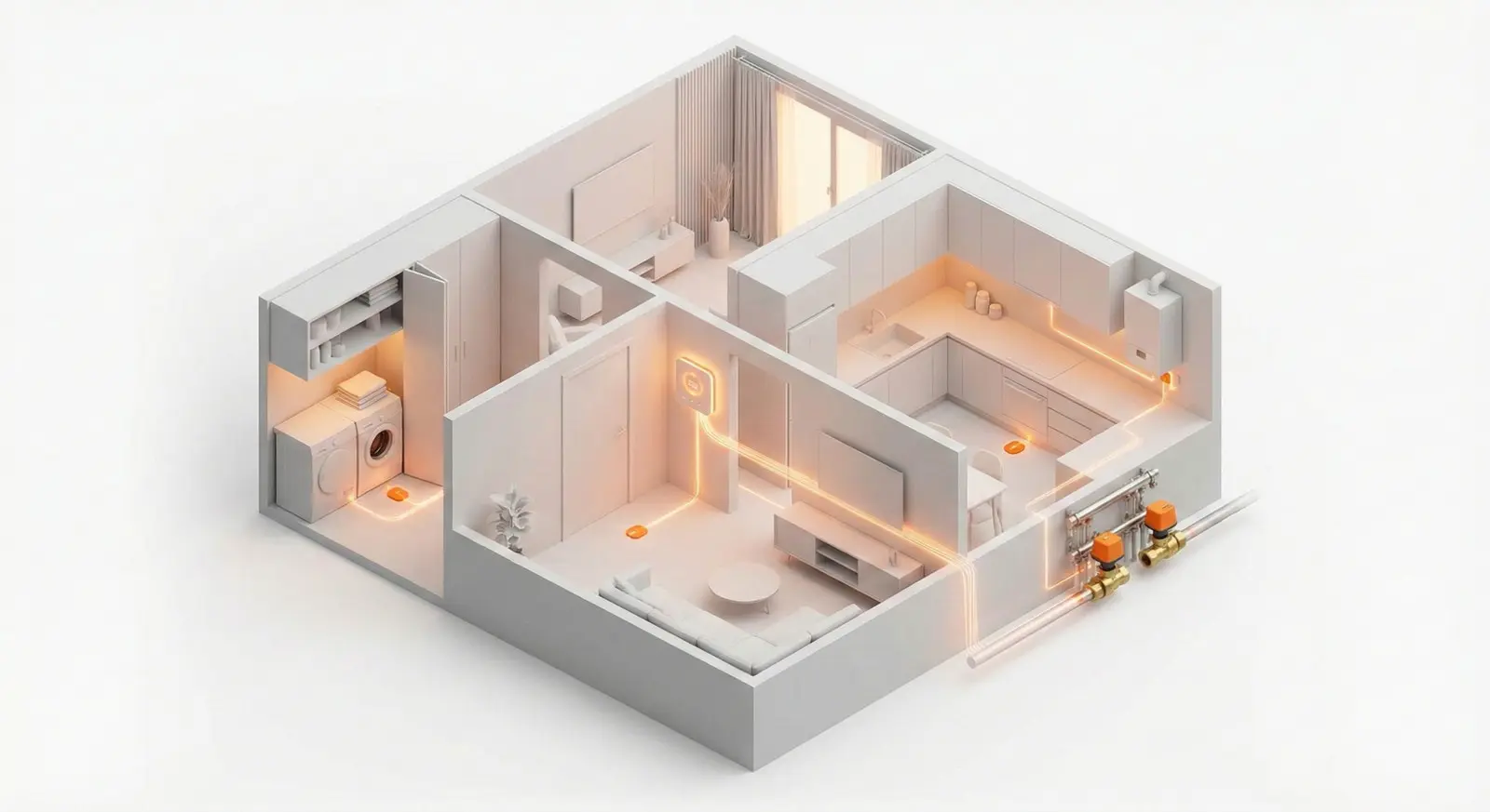 Технологічна схема системи FADO Water Control