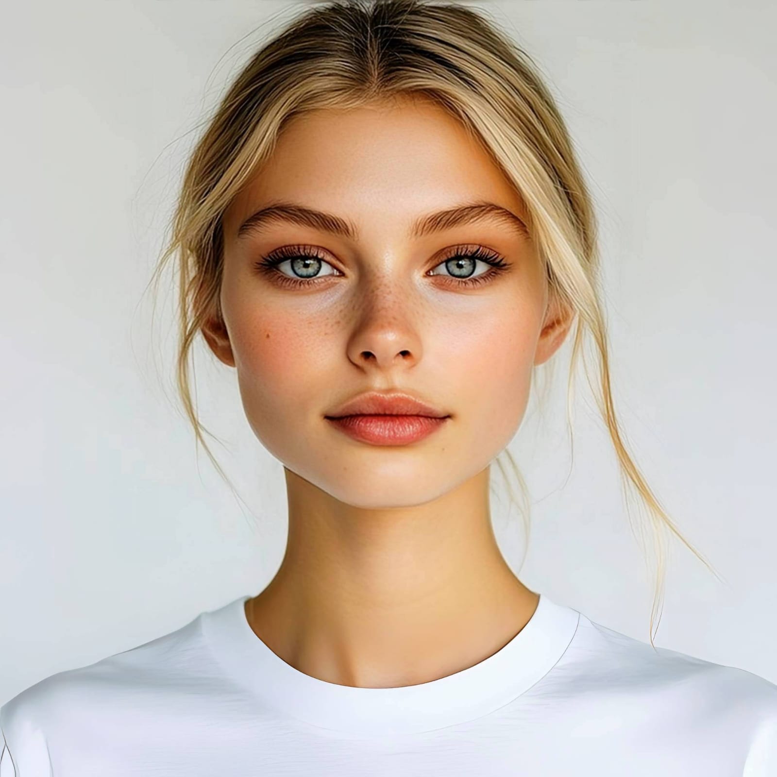 Final realistic corrected result retaining natural features
