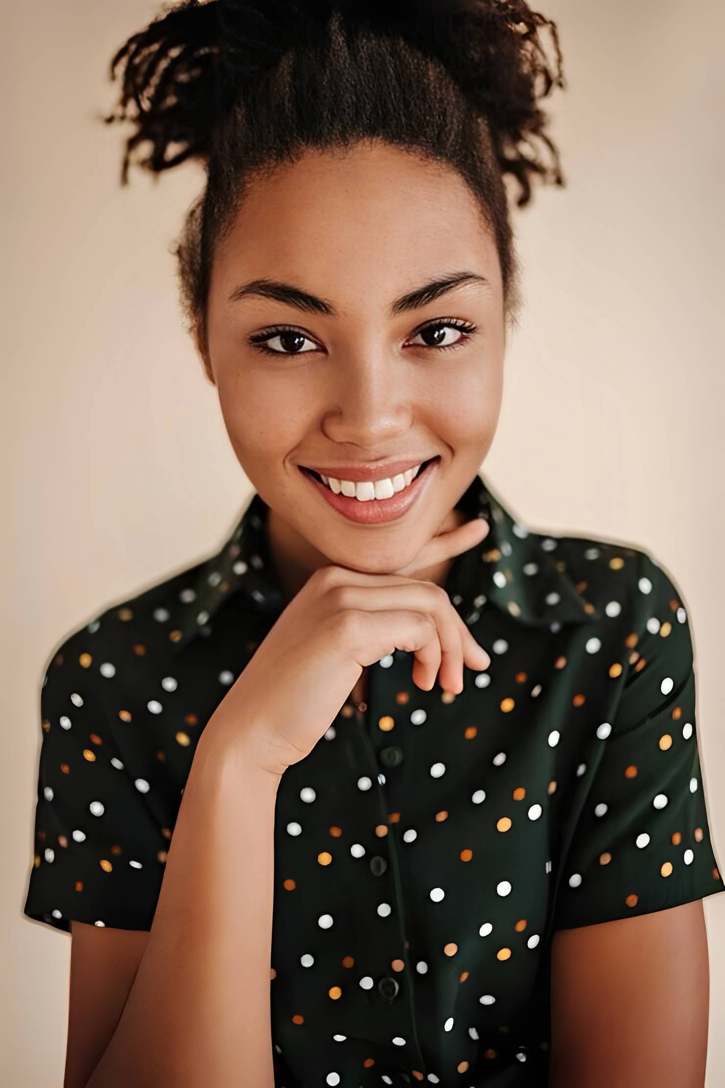 Final realistic face enhancement result