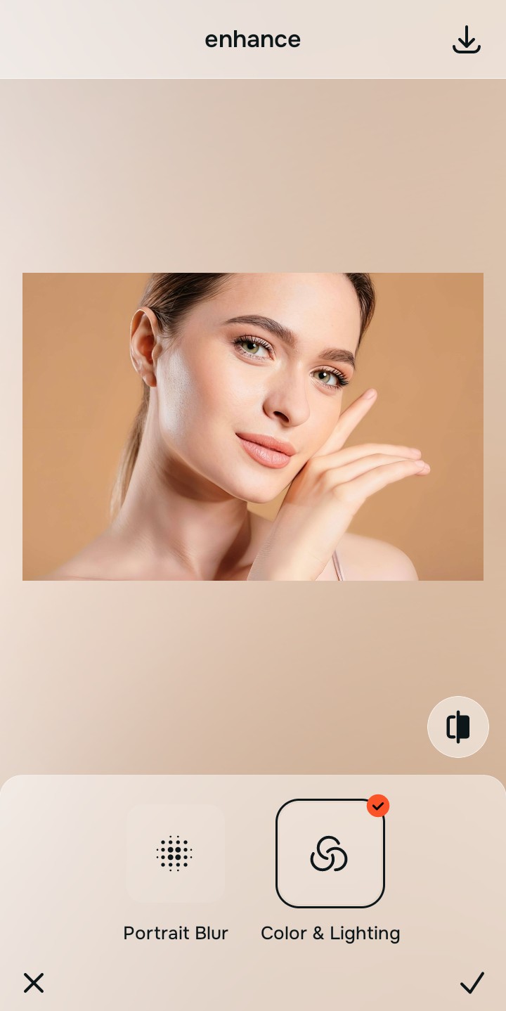 Balancing global exposure layers using Colors and Lighting under Citrus Enhance