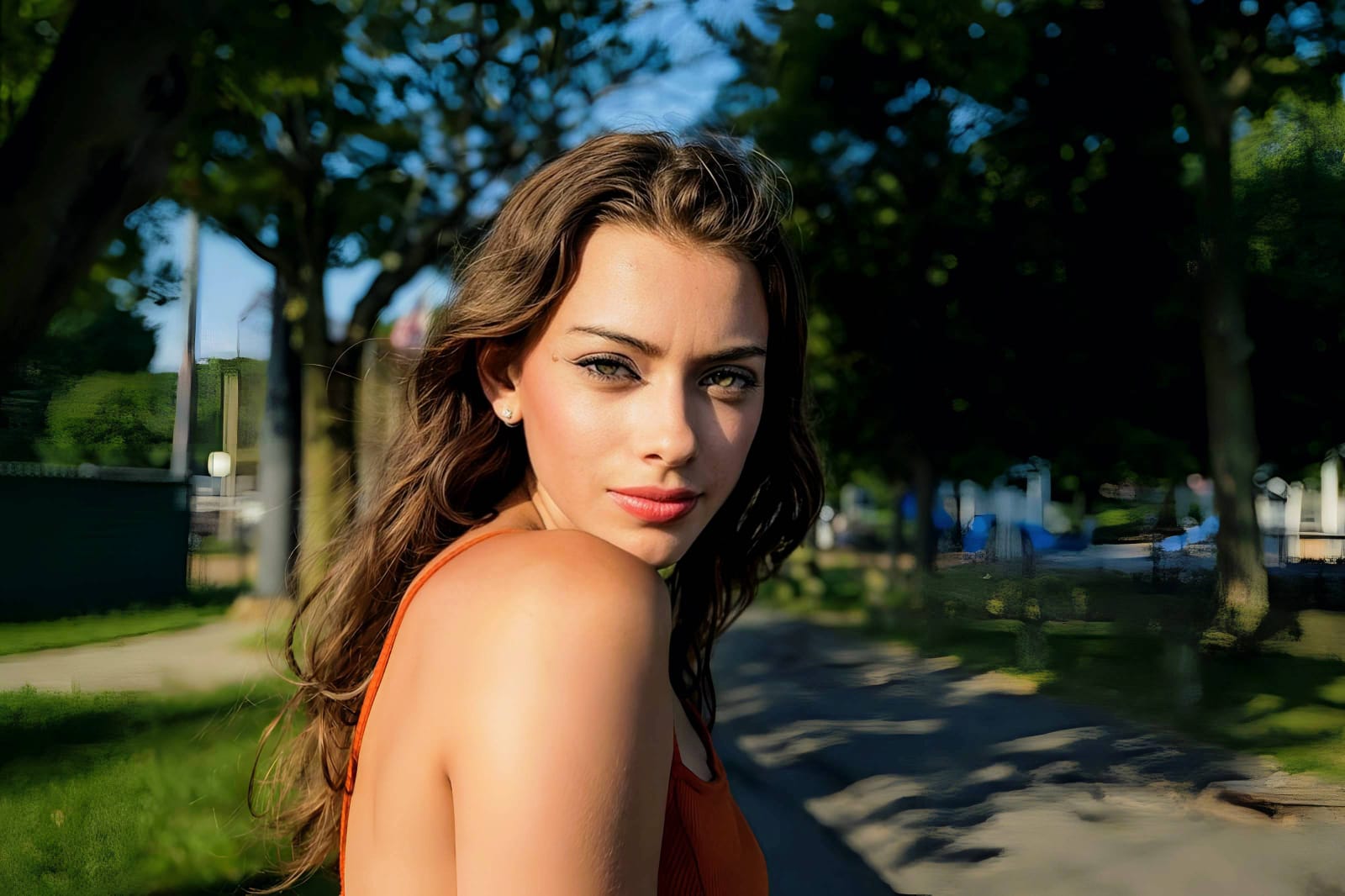 Final unwatermarked polished portrait exported completely for free from Citrus