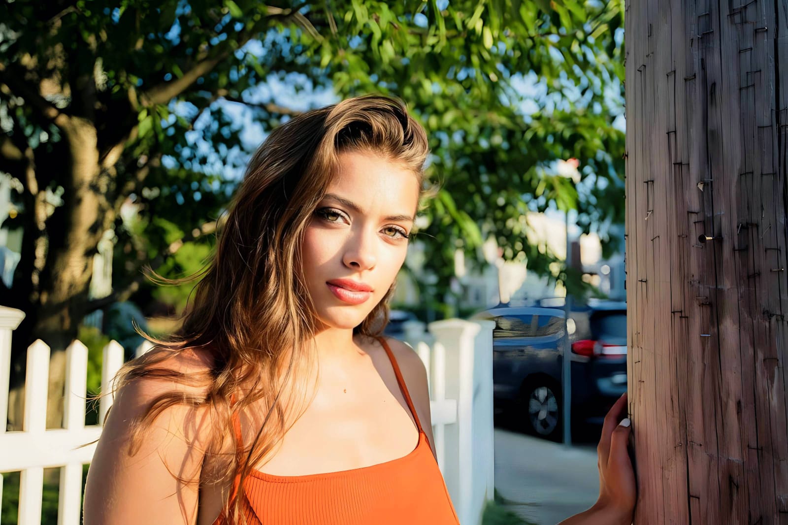 Final realistic enhanced Instagram selfie without watermarks