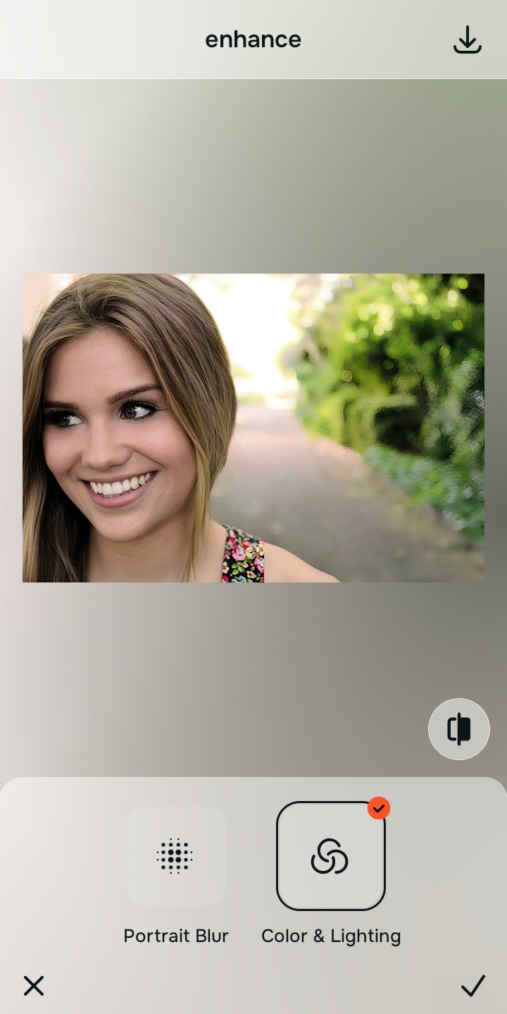 Using Colors and Lighting to rescue an unpostable photo foundation