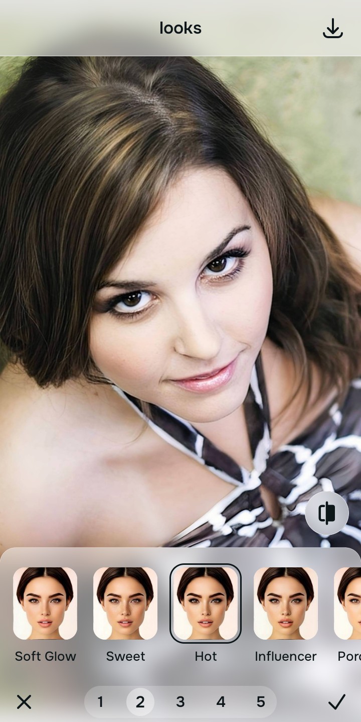 Using targeted tools to fix flash glare and shadows