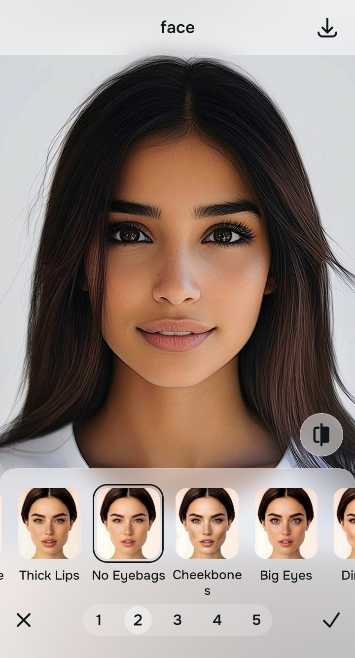 Using Face tool for subtle, targeted correction