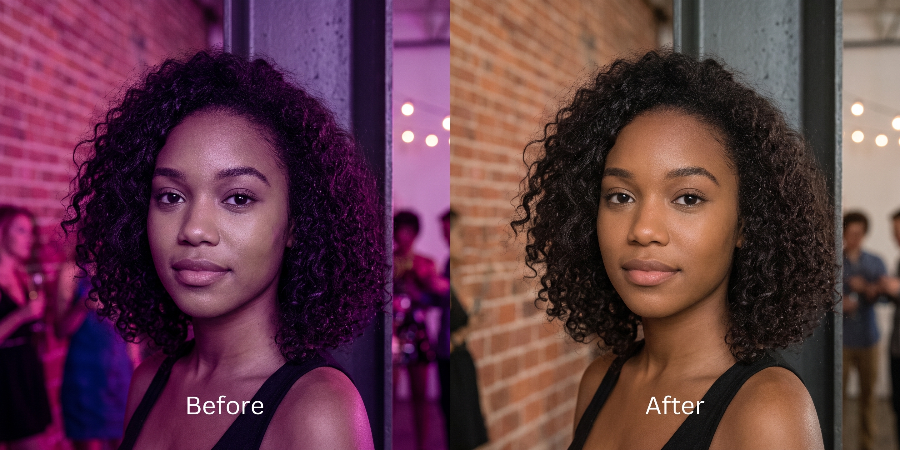 How to Fix Neon Night Portraits Without Turning Skin Purple