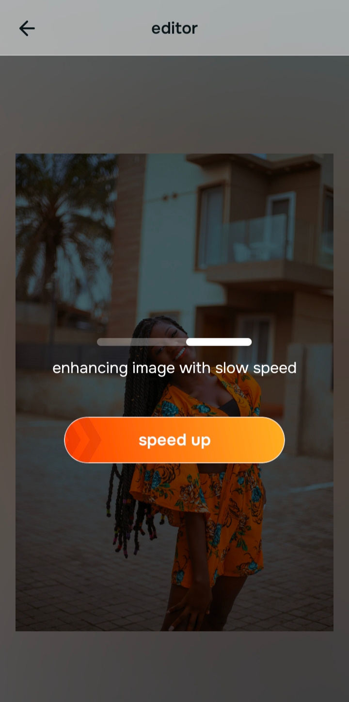 Preview loading to evaluate flat lighting