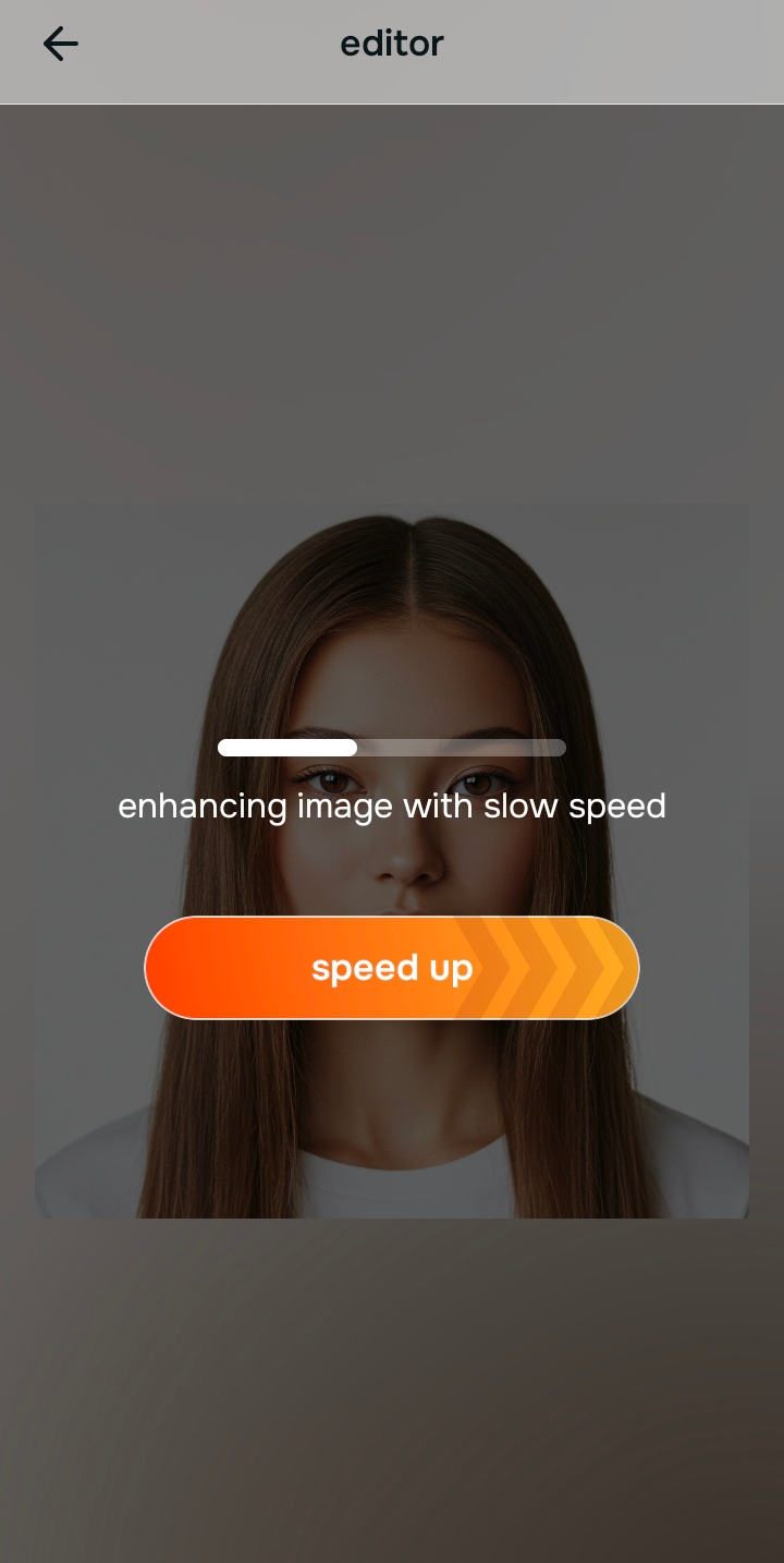 Initial Citrus preview before using the Small Nose tool
