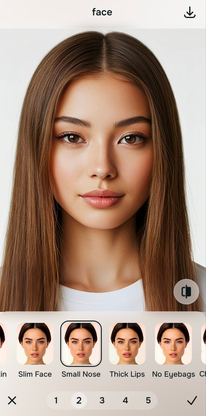 Using Face Small Nose in Citrus