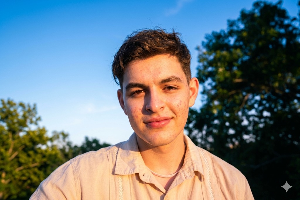 Selecting a raw, unedited portrait inside Citrus to maintain human texture