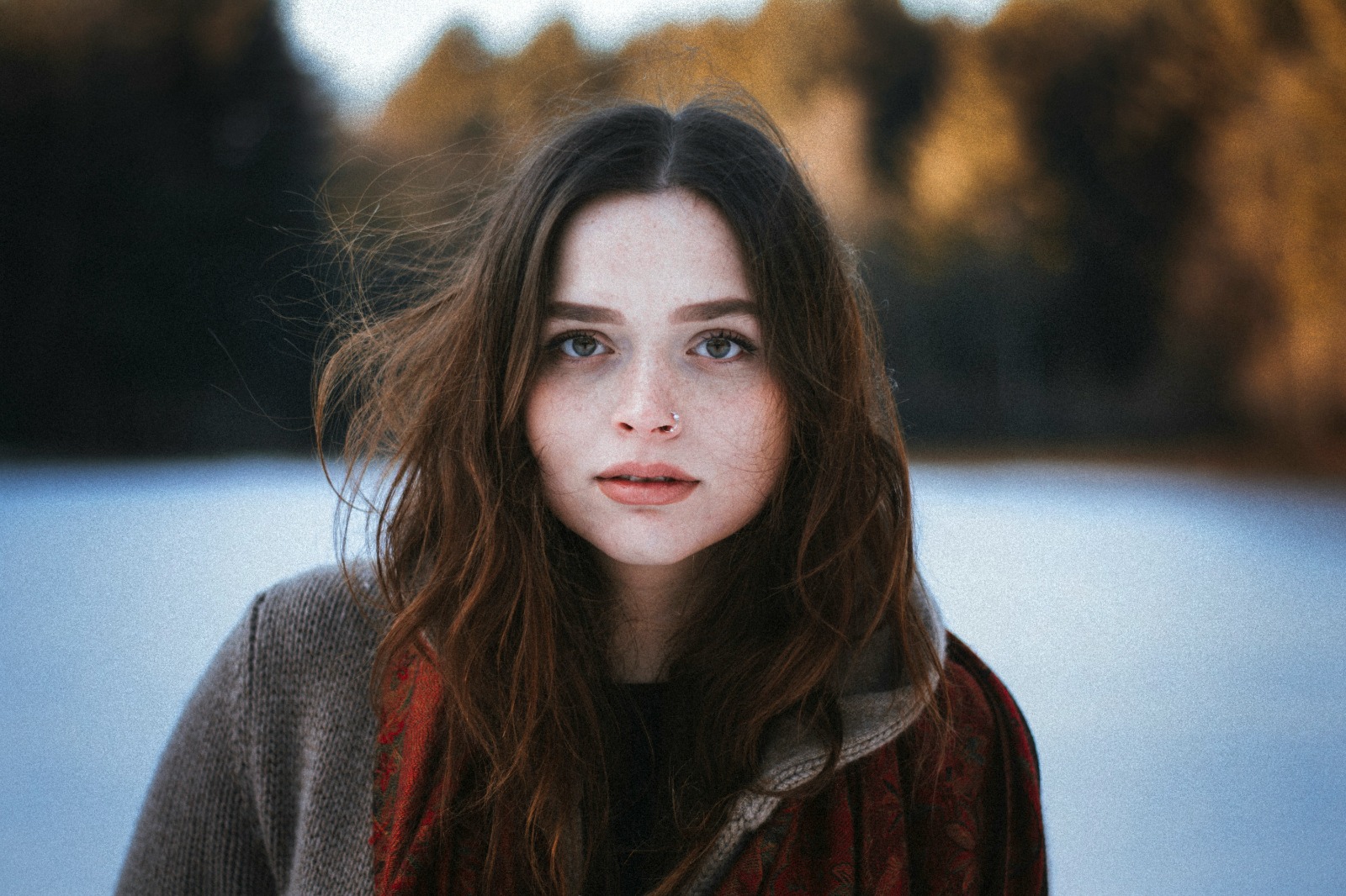 Selecting an untouched portrait inside Citrus to maintain natural skin texture