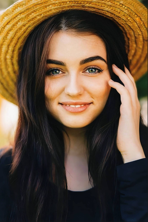 Final unwatermarked polished portrait exported completely for free from Citrus