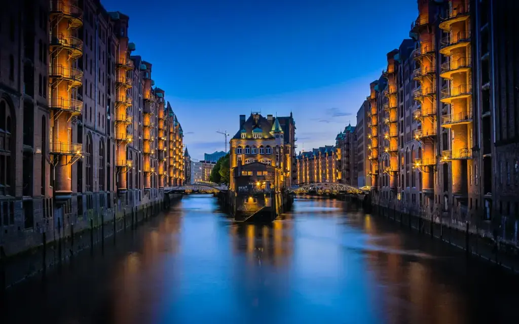 City Game Hamburg Sunset