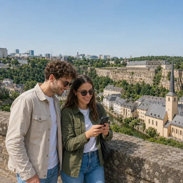 أسرار لوكسمبرج – طريق الألغاز عبر المدينة – Luxembourg City (5)