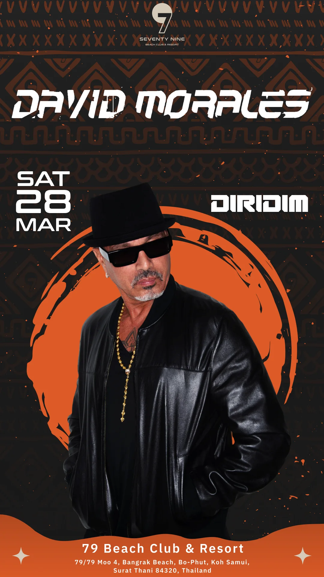 David Morales at 79 Beach Club