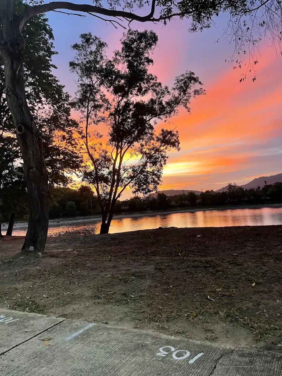 Playground for kids on the small island photo 2