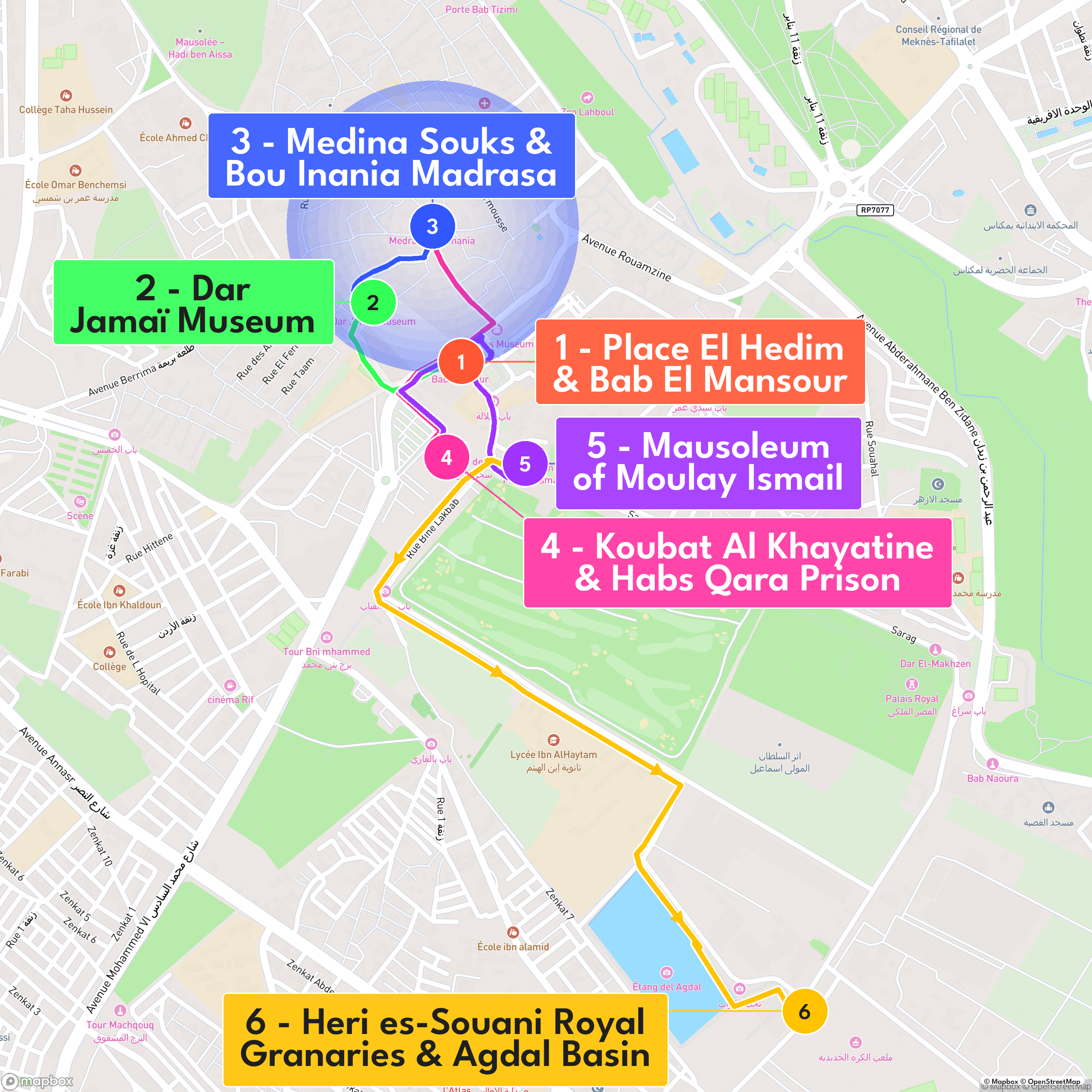 Tour Route