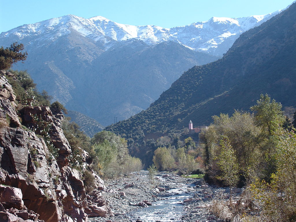 Ourika Valley and the High Atlas Mountains