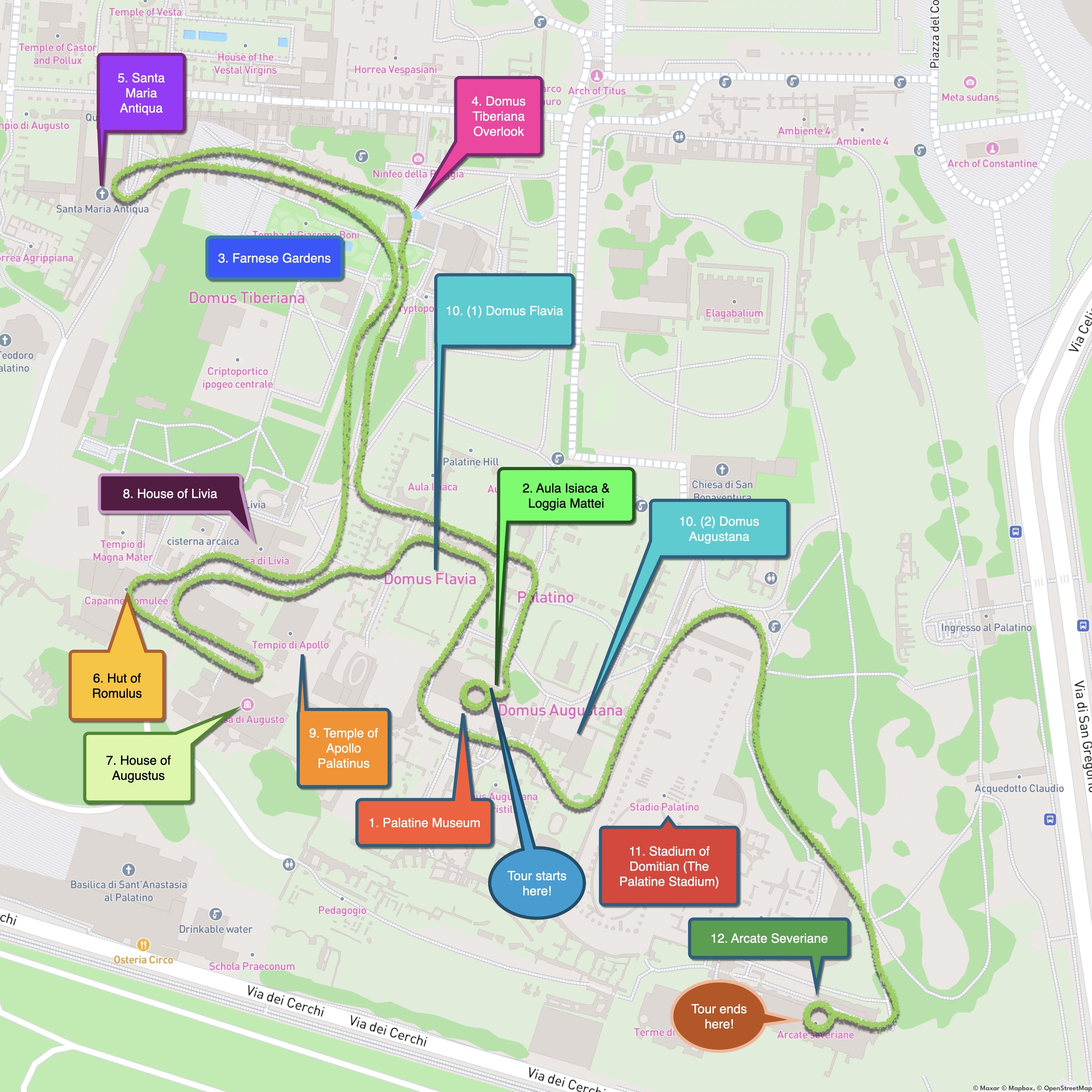 Tour Route