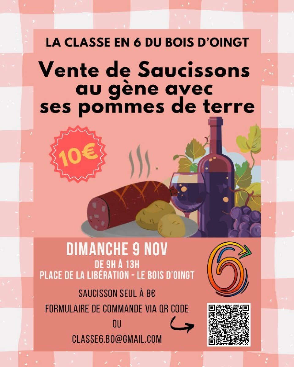 Saucisson au gène