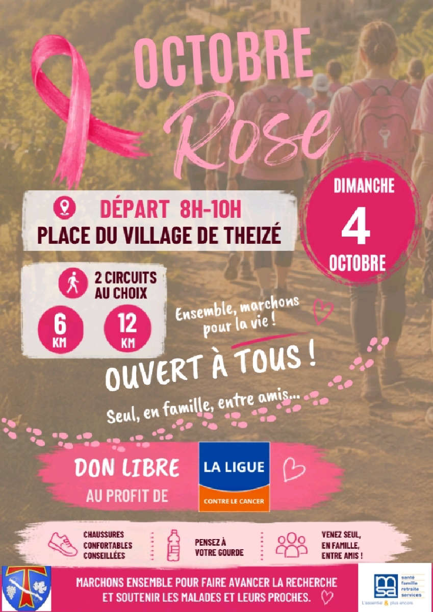 Marche octobre rose