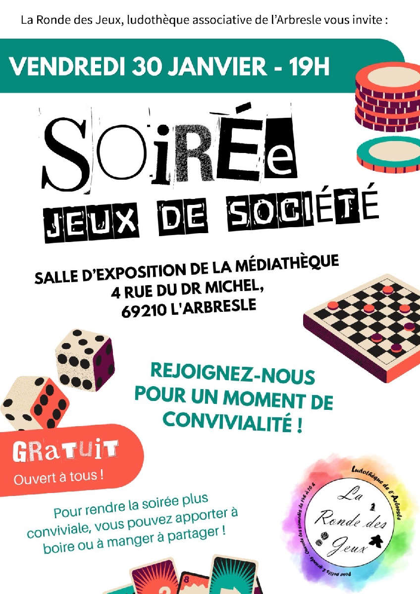 Soirée jeux 🎲