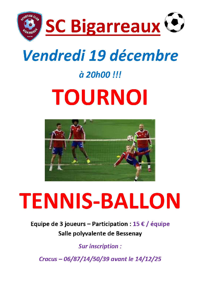 Tournoi de tennis-ballon