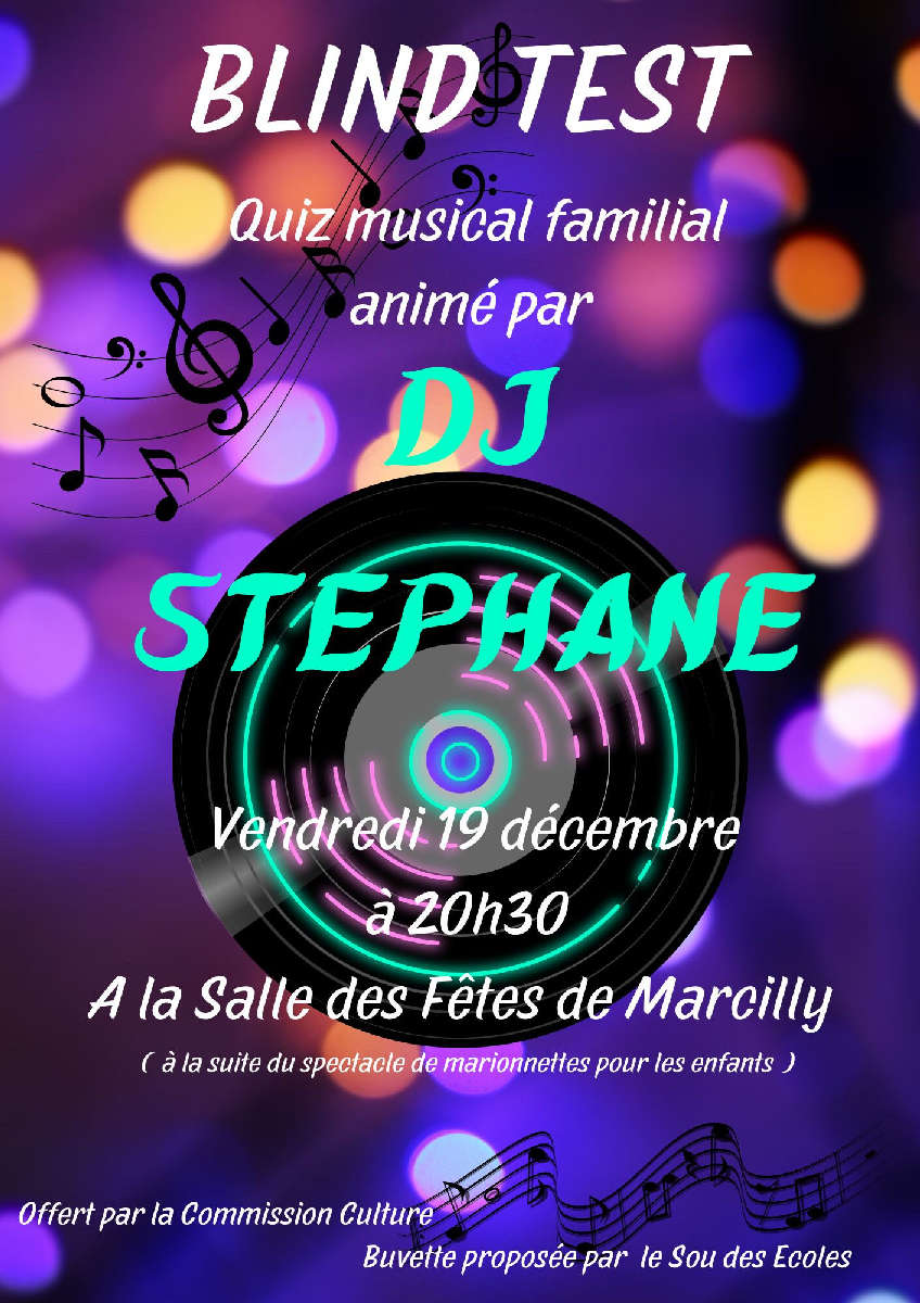 Soirée Blind test