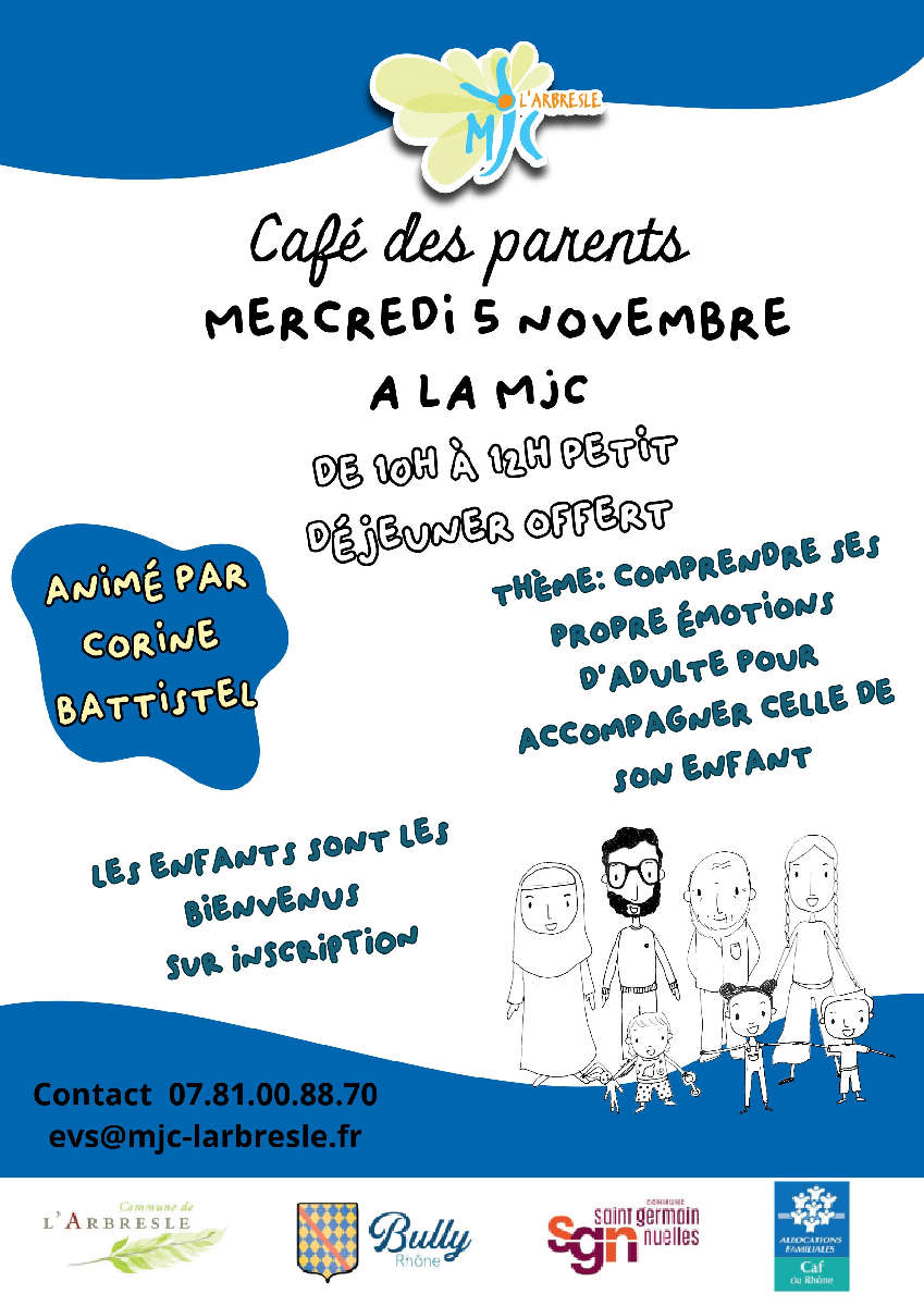 Café des parents - MJC l’Arbresle