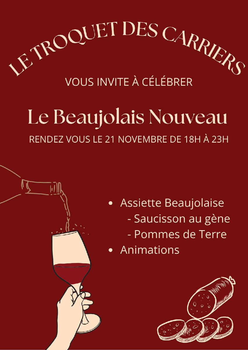 Fête du beaujolais nouveau au Troquet