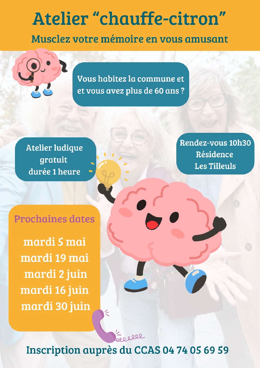 Atelier mémoire « Chauffe citron »