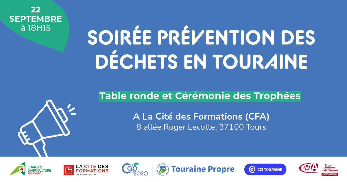 Soirée de la prévention des déchets en Touraine