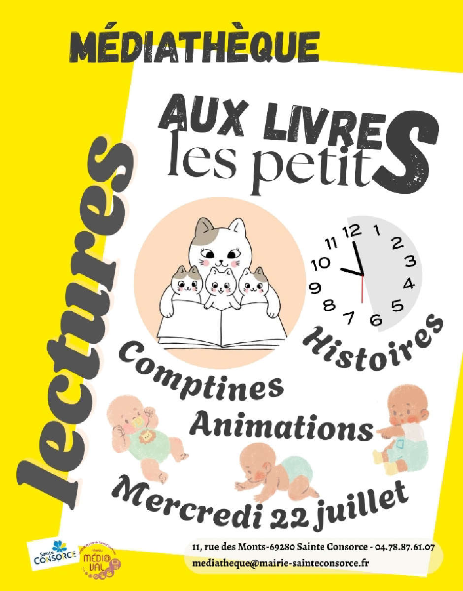 Aux livres les petits ! 📚