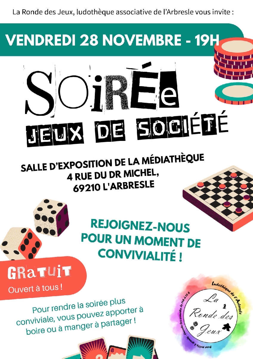 Soirée Jeux de Société 🎲