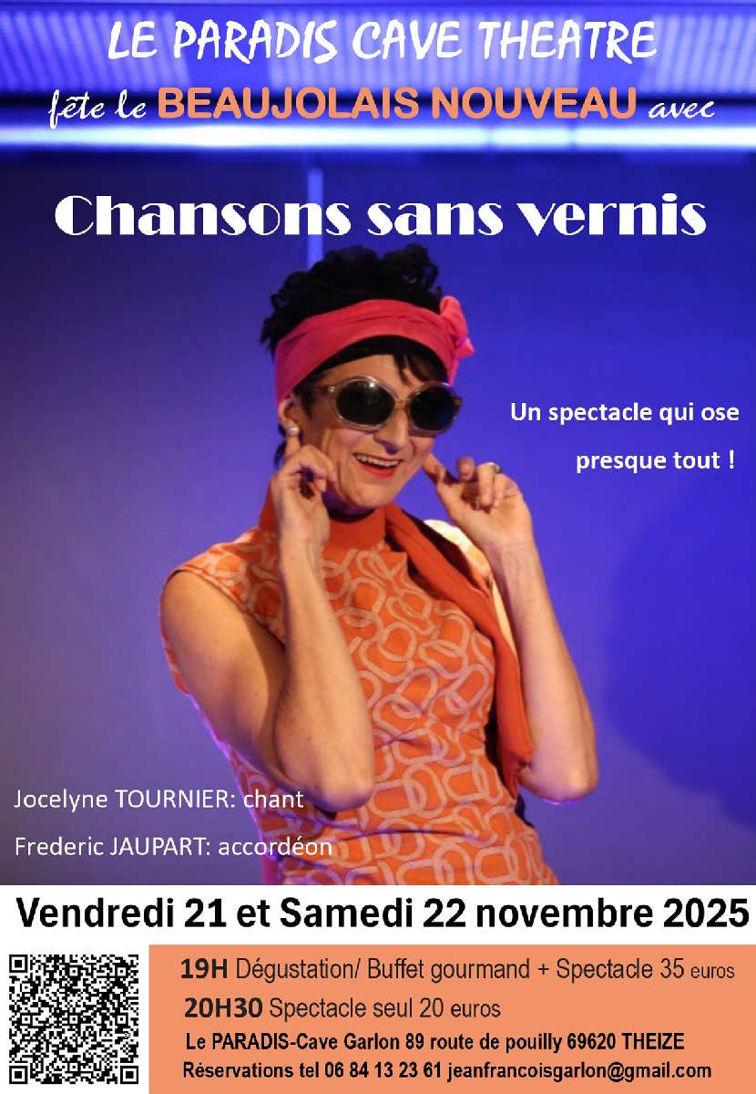 Le Paradis cave théâtre fête le beaujolais nouveau