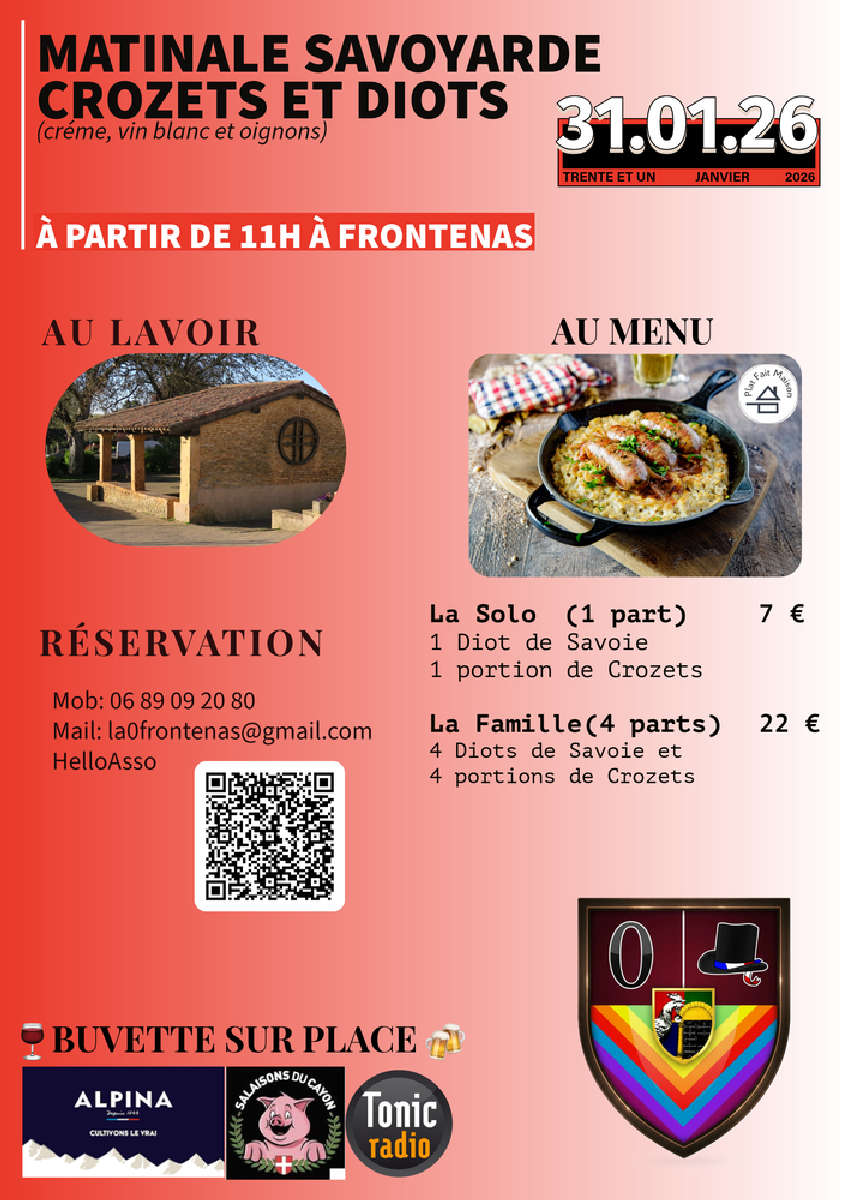 Crozets et diots