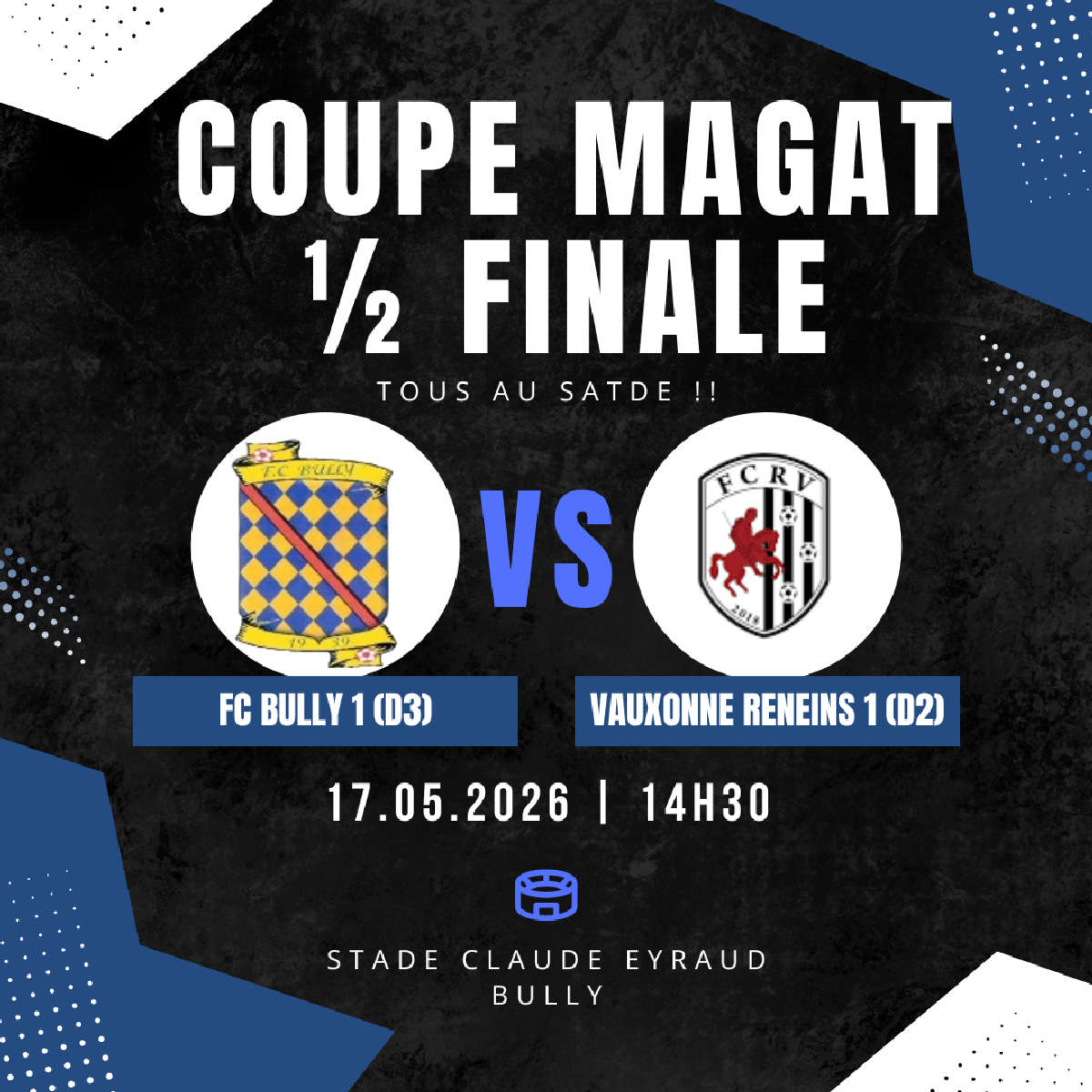 Le FC Bully en 1/2 finale de la coupe Magat !