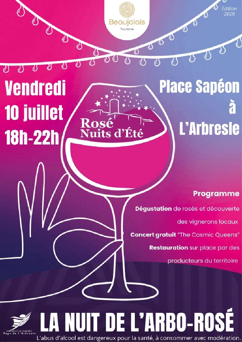 L'Arbo-rosé revient à L'Arbresle