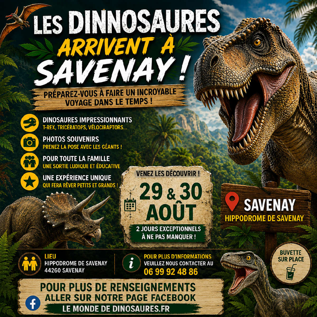  Exposition de dinosaures 