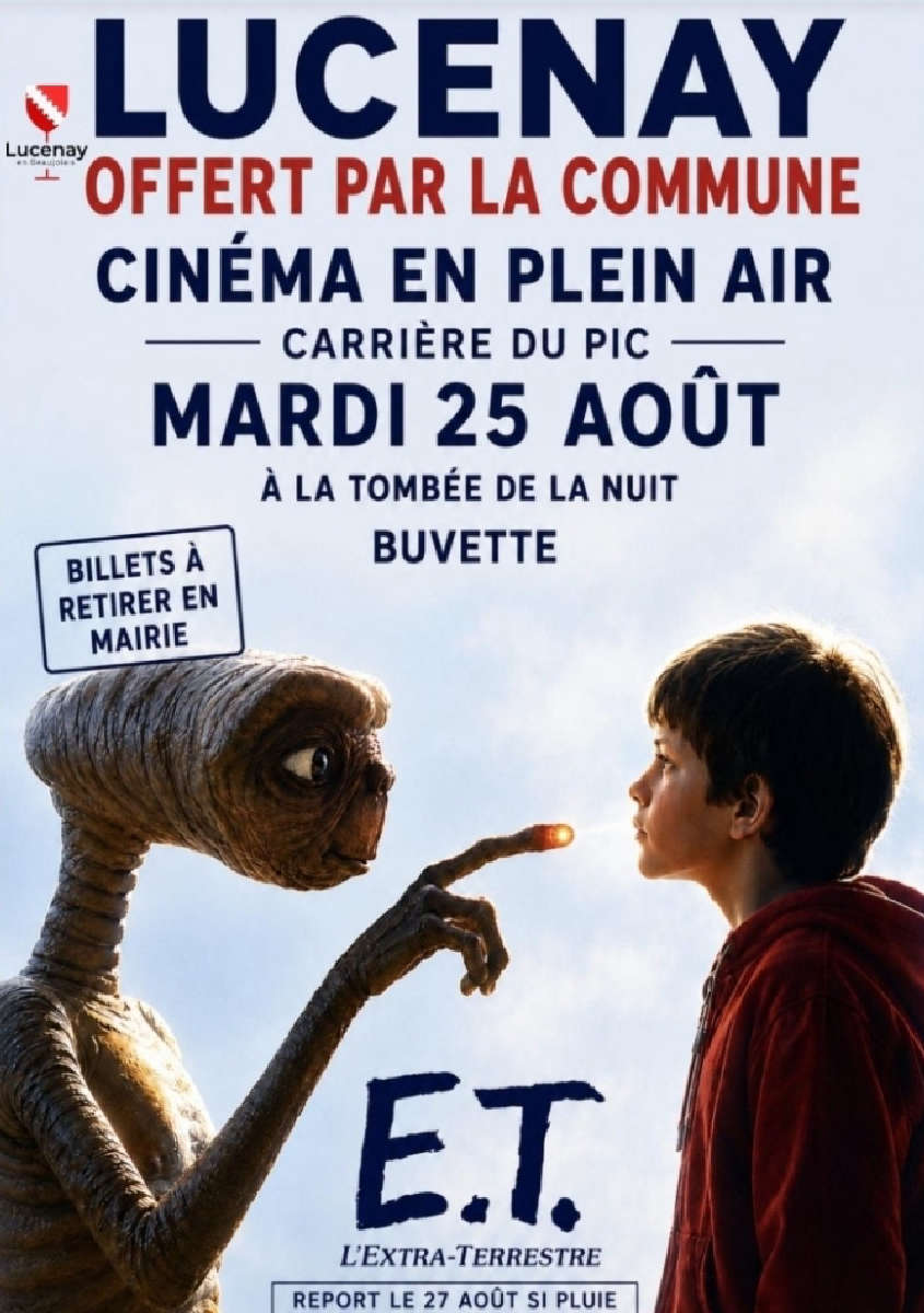 Cinéma en plein air !